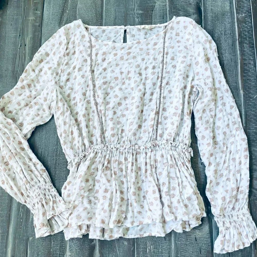 Altar’d State Floral Boho Cottagecore Flowy Top XS